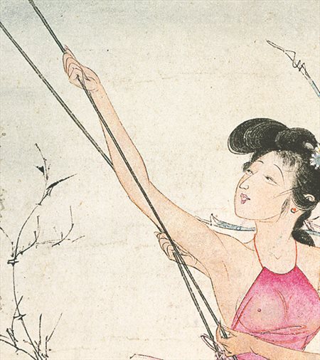 英吉沙-胡也佛的仕女画和最知名的金瓶梅秘戏图